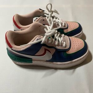 Nike Women's Air Force 1 Low Shadow Mystic Navy Sneakers
